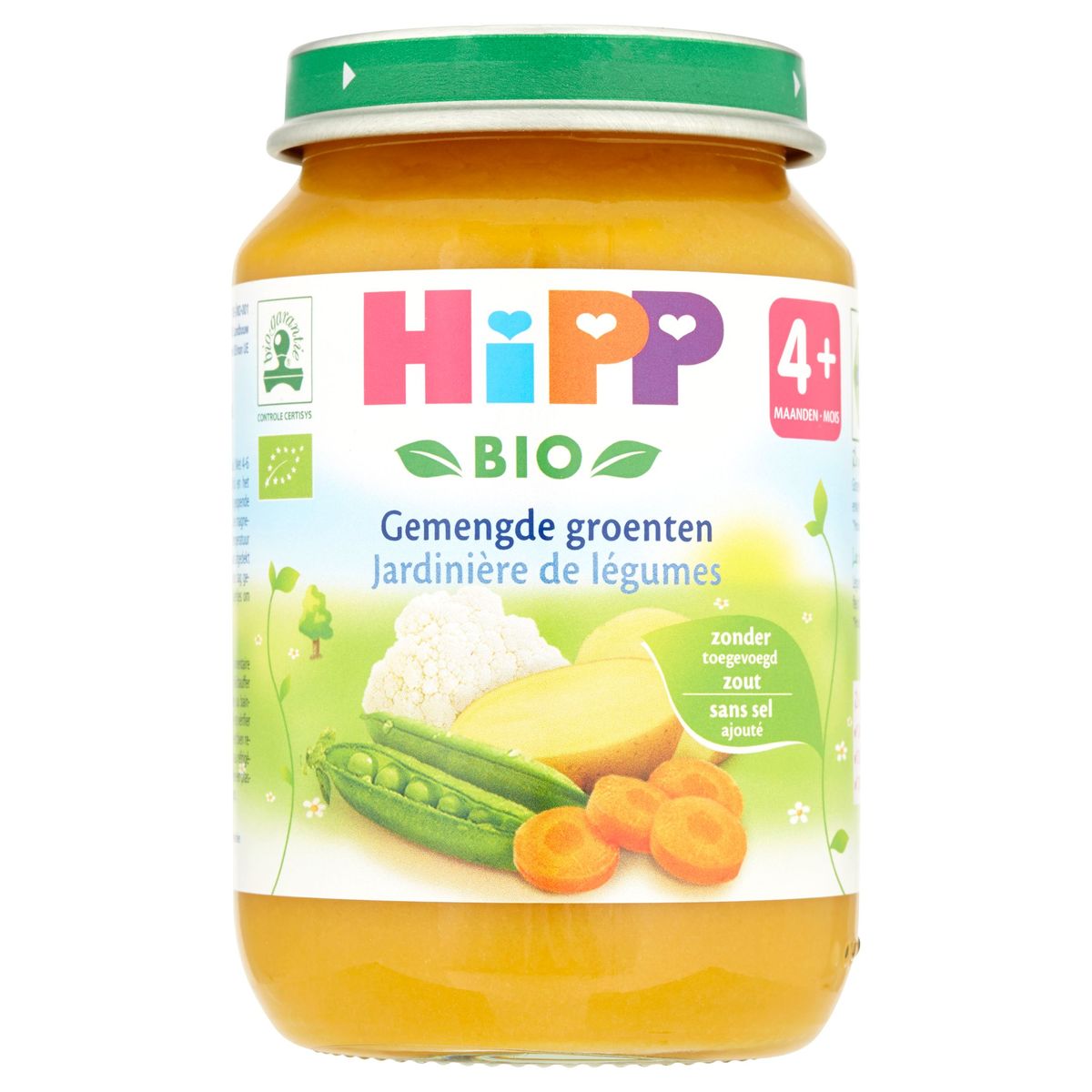 HiPP Bio Gemengde groenten 4+ maanden 190 g