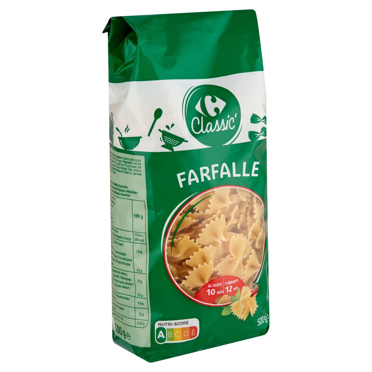 Carrefour Classic' Farfalle 500 g