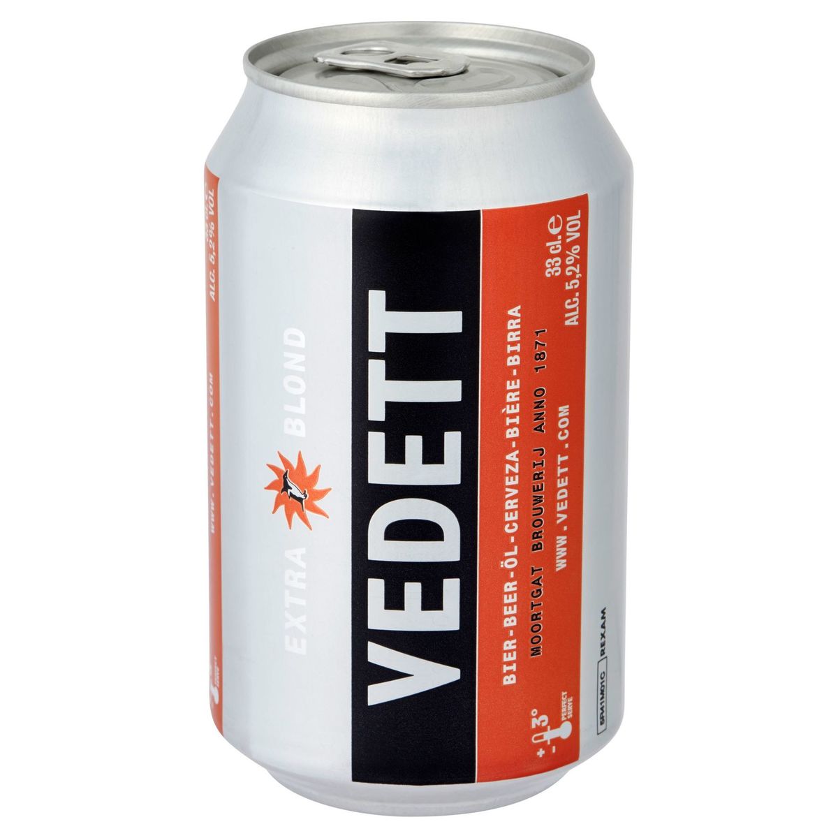 Vedett Extra Blond Bière Canette 33 cl