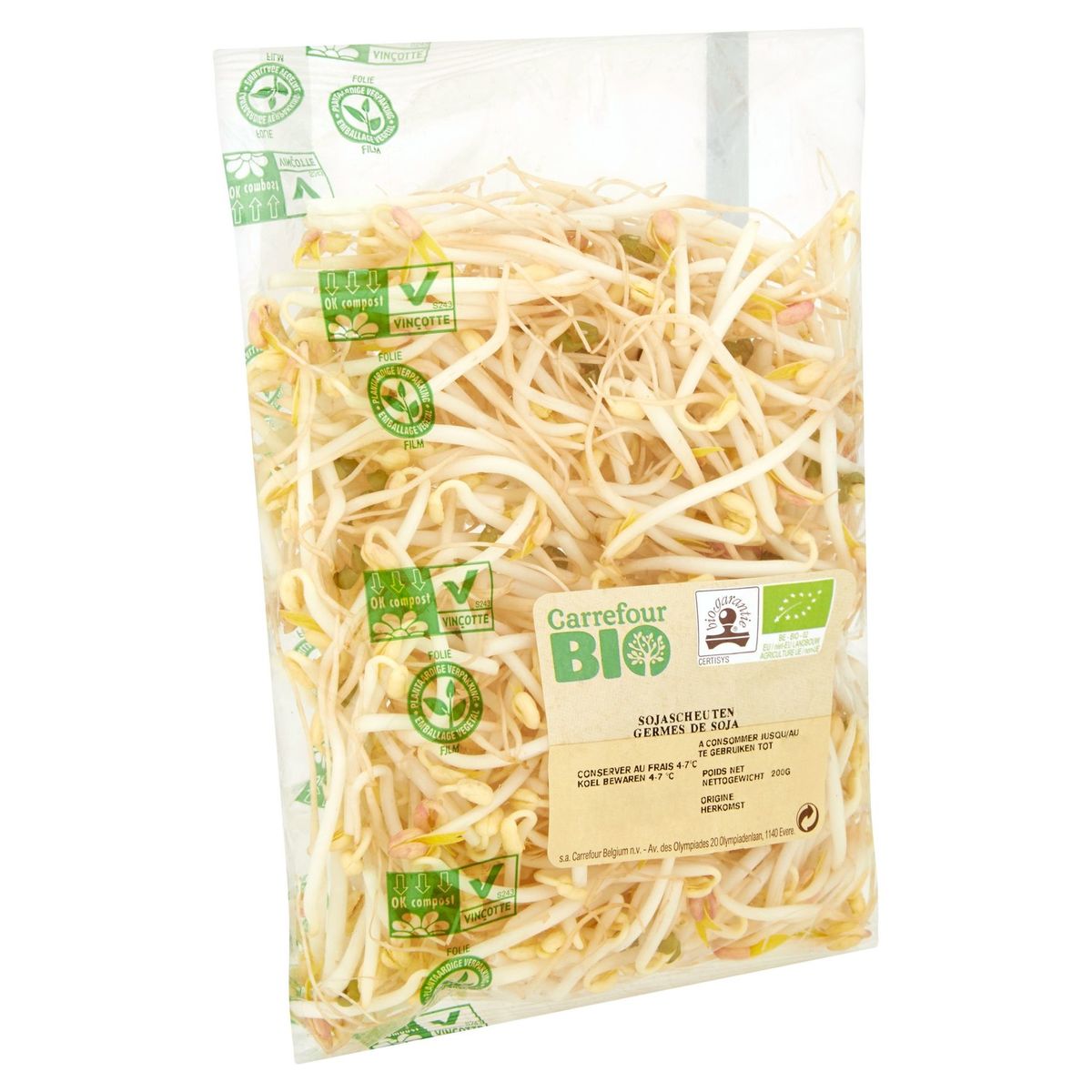 Carrefour Bio germes de soja 200 g