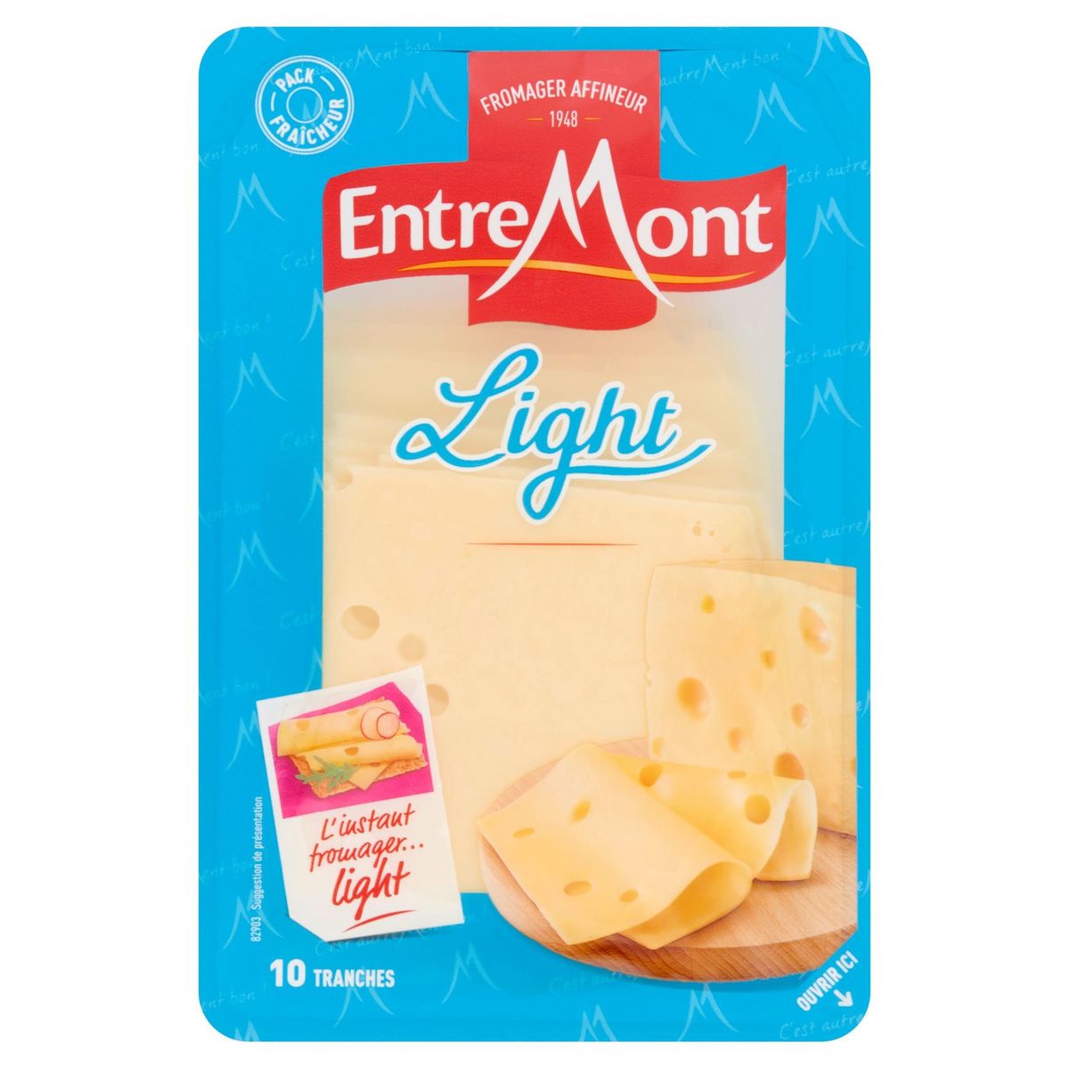 Entremont Light 10 Tranches 150 g