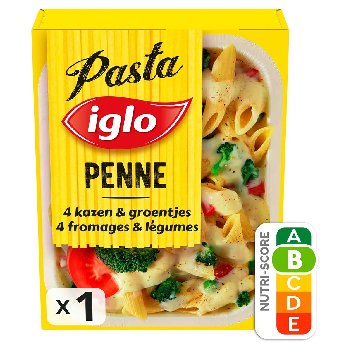 Iglo Pasta Penne 4 Fromages & Légumes 450 g