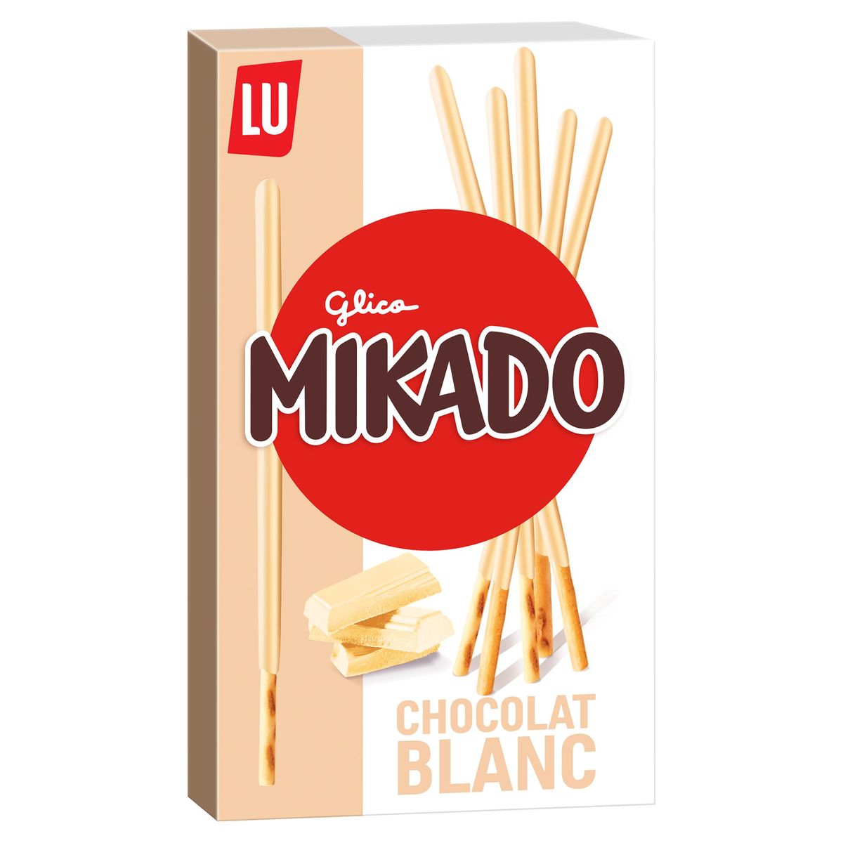 LU Mikado Koekjes Witte Chocolade 70 g