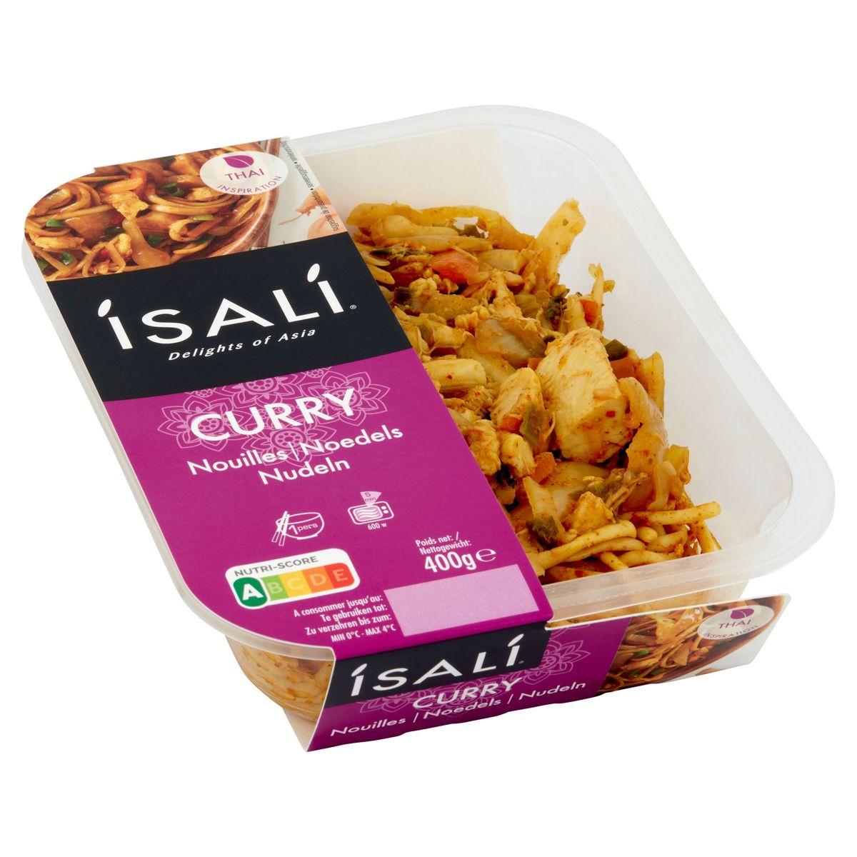 Isali Curry Noedels 400 g