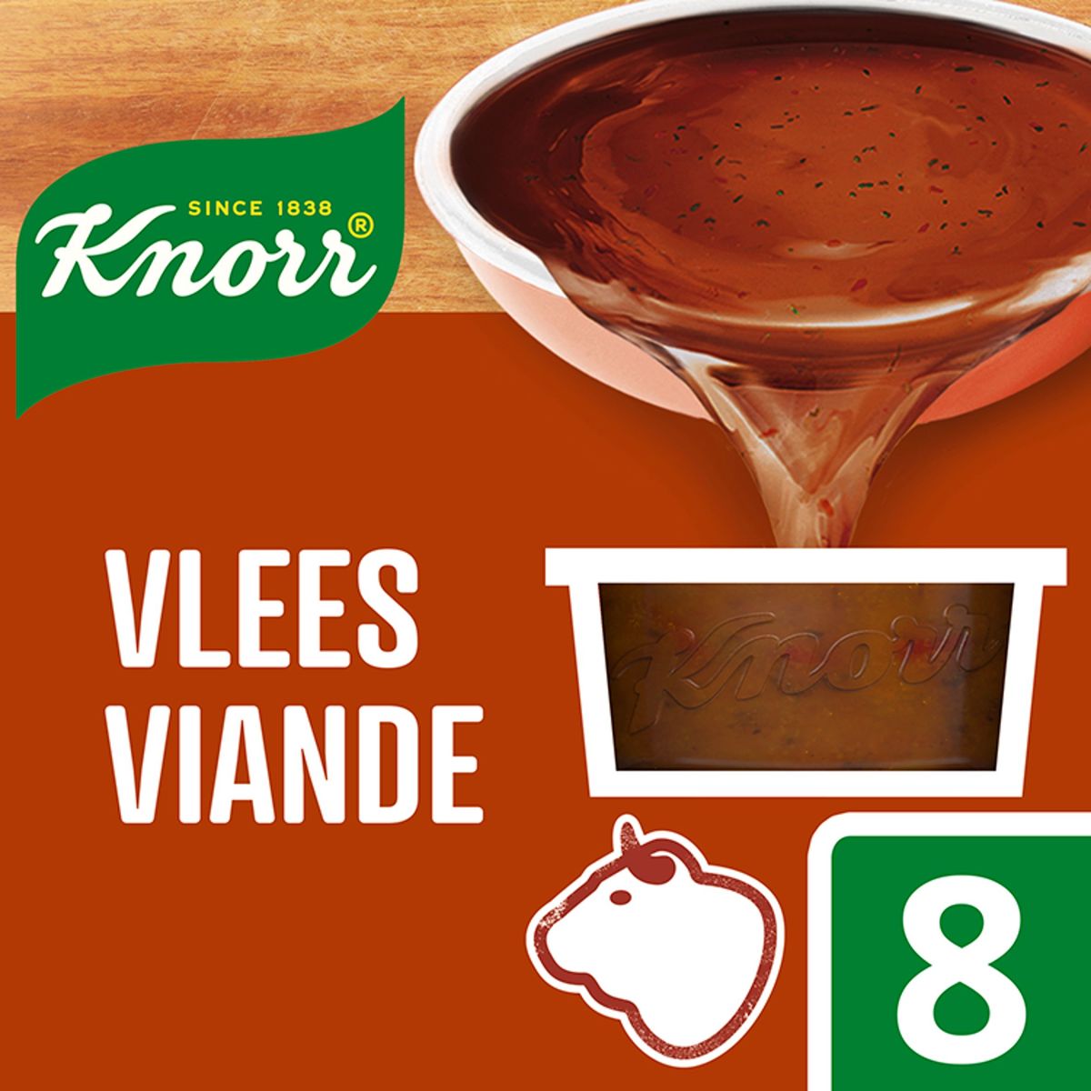 Knorr Marmites de bouillon Viande 8 x 28 g
