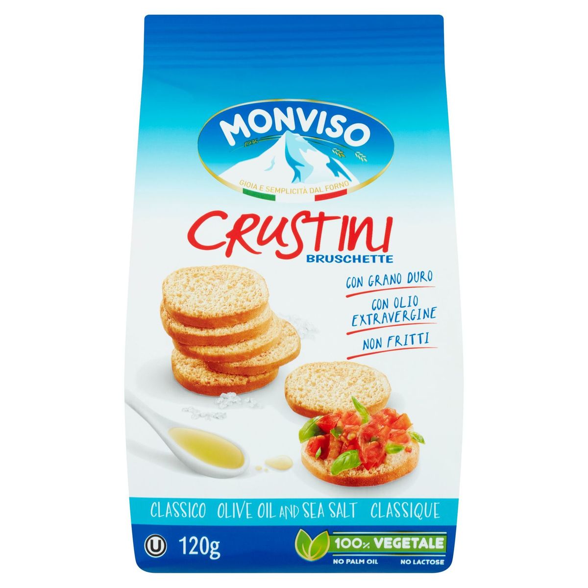Monviso Crustini Bruschette Classique 120 g