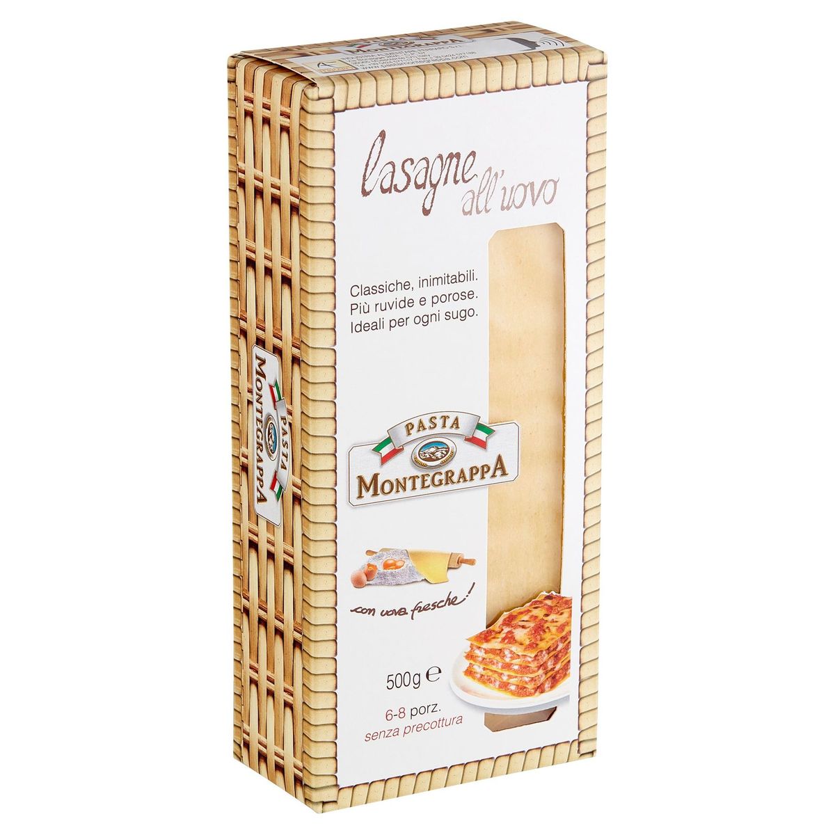 Pasta Montegrappa Lasagne all'Uovo 500 g