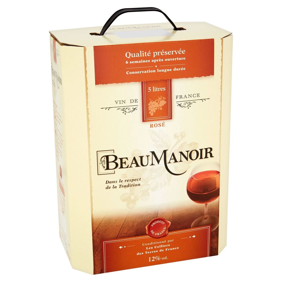 Beaumanoir Vin de France rosé 5 litres