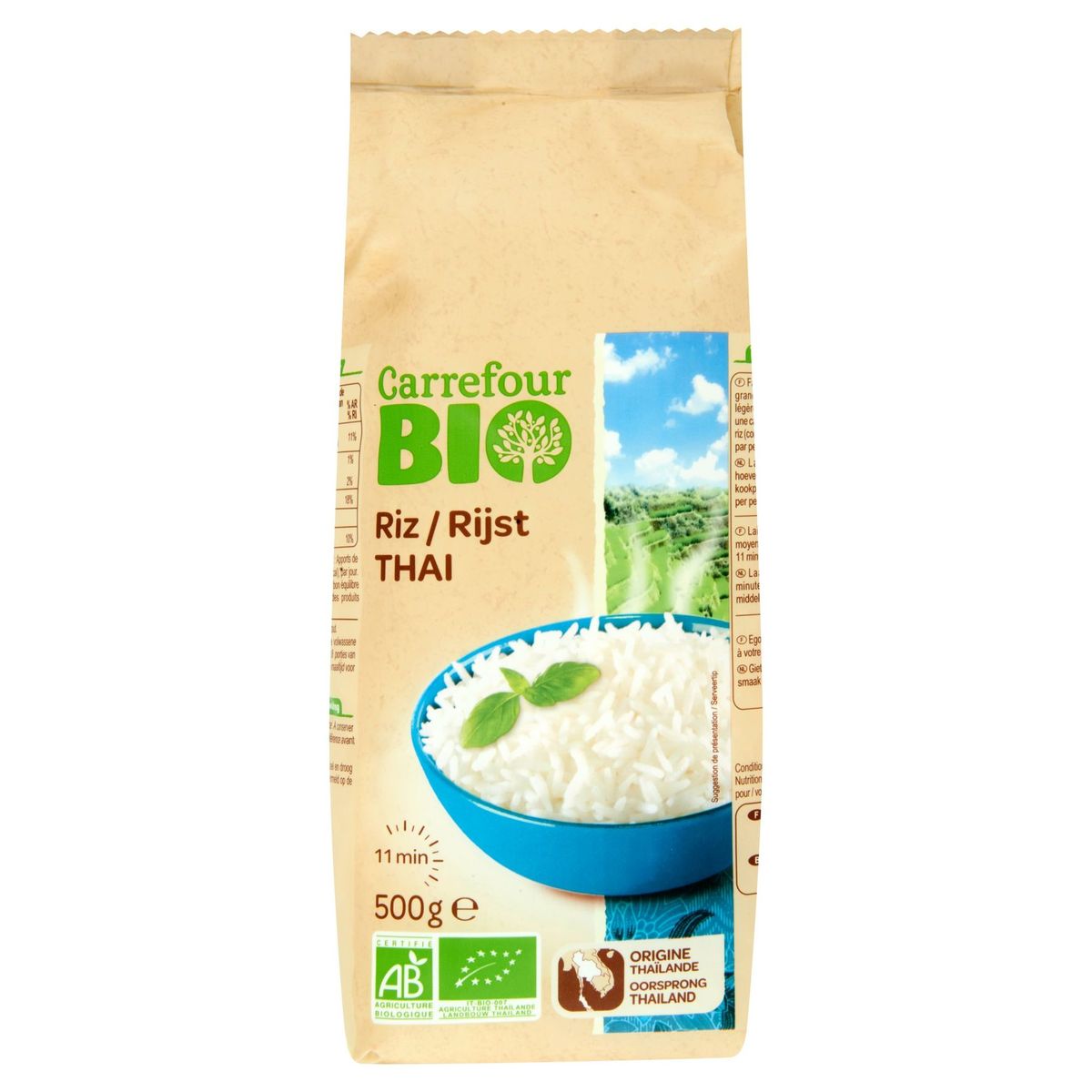Carrefour Bio Riz Thaï 500 g