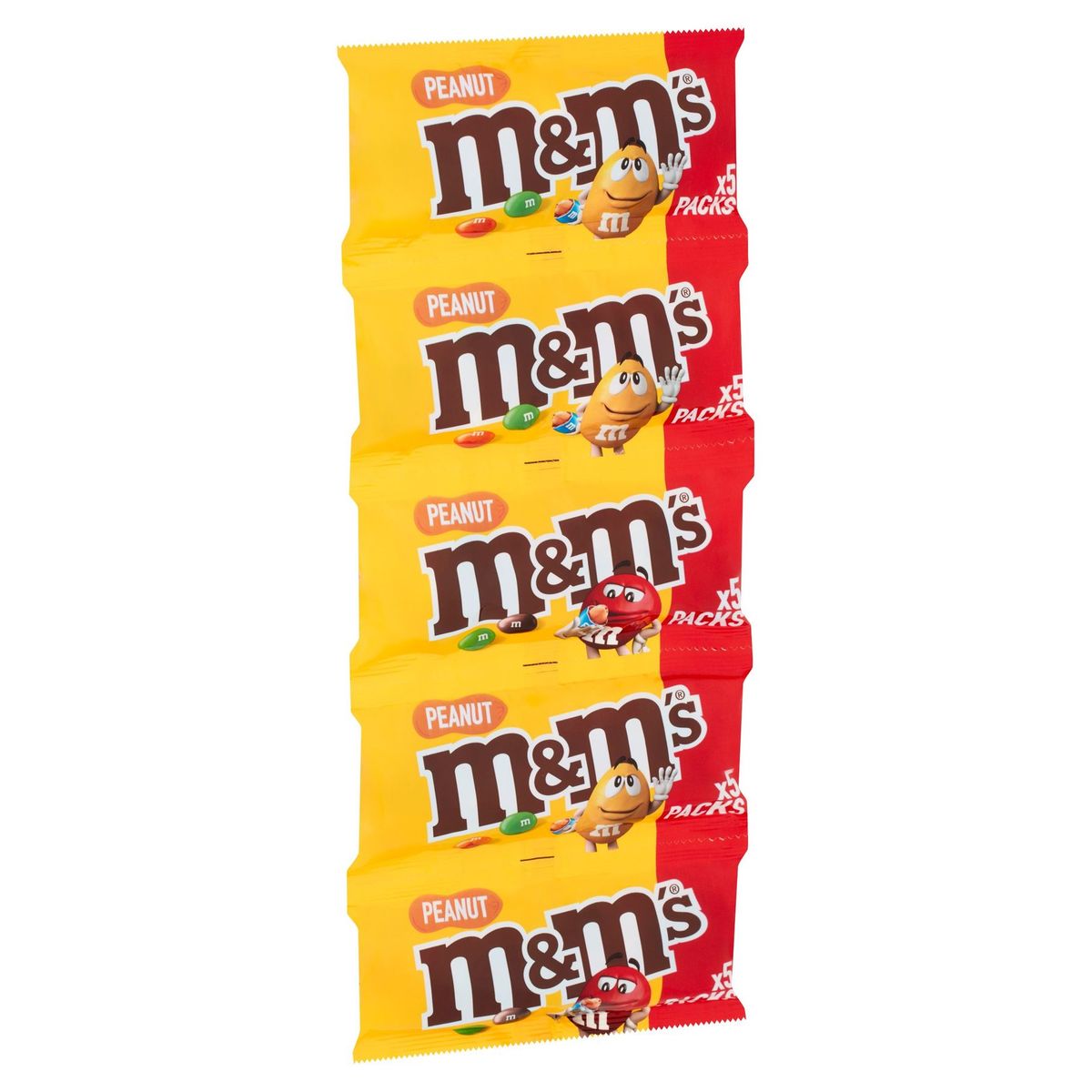 Combien De M m s Dans Un Paquet De 45g M&M's Peanut 5 Packs 5 x 45 g | Carrefour Site