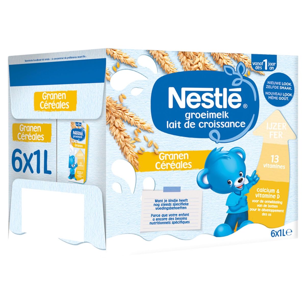 Nestlé Groeimelk Granen vanaf 1 jaar 6x1L