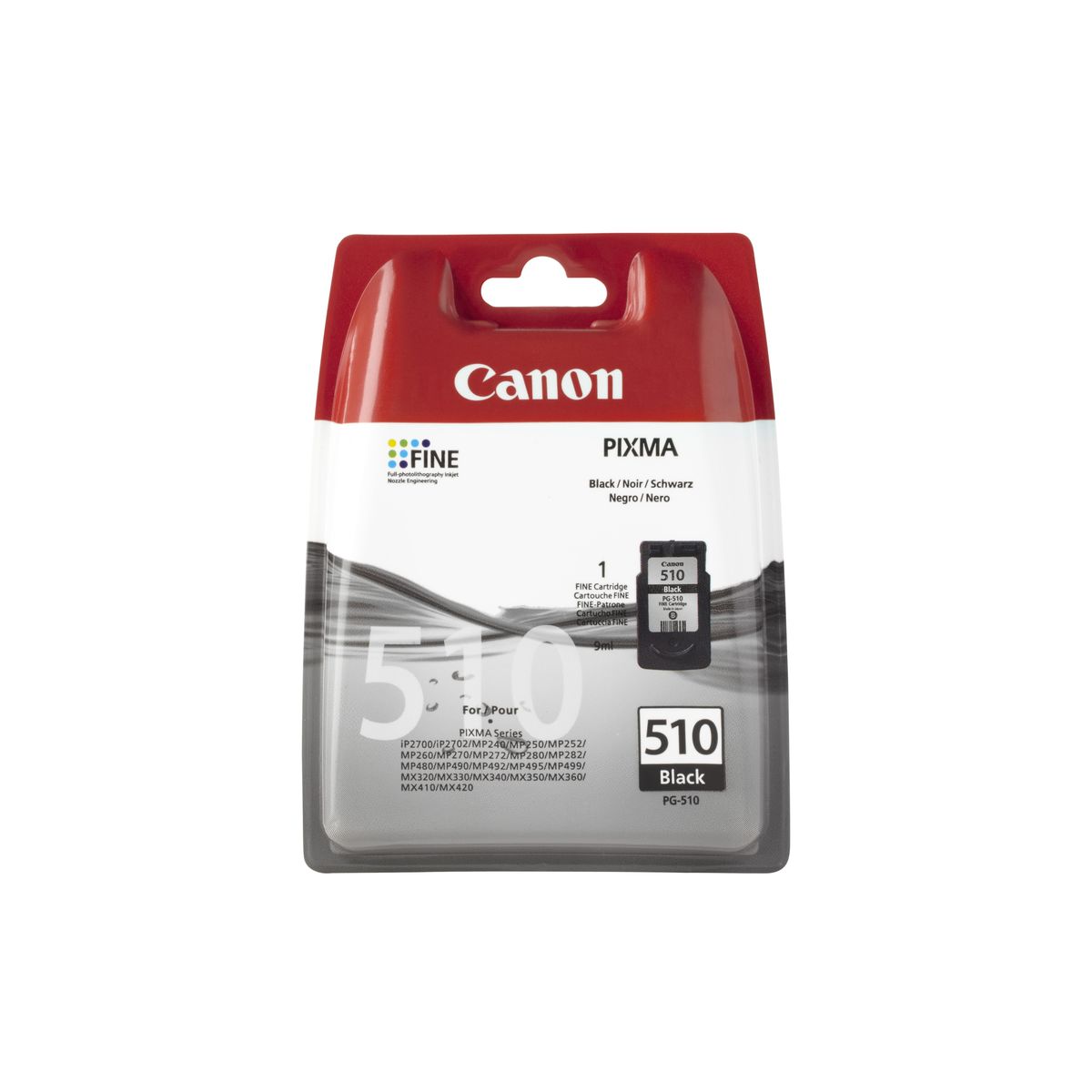 Canon Inktcartridge PG-510BK - Zwart