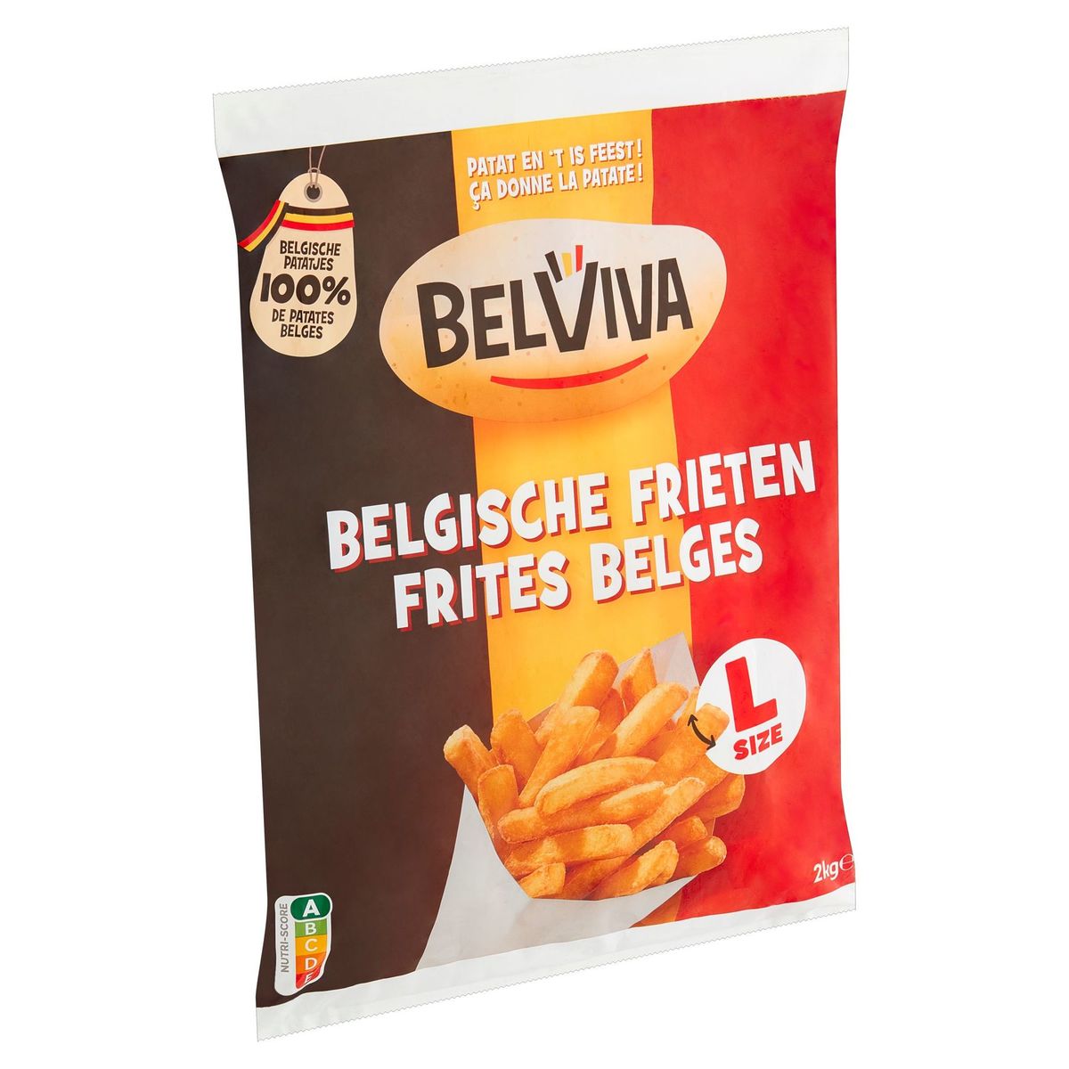 Belviva Frites Belges 2 kg