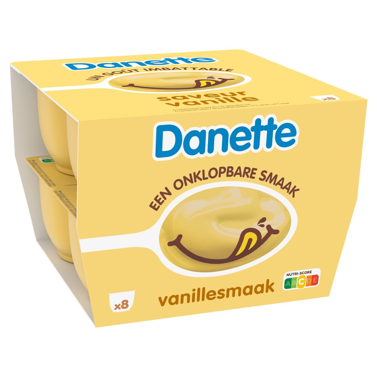 Danette Saveur Vanille Family Pack 8 x 125 g