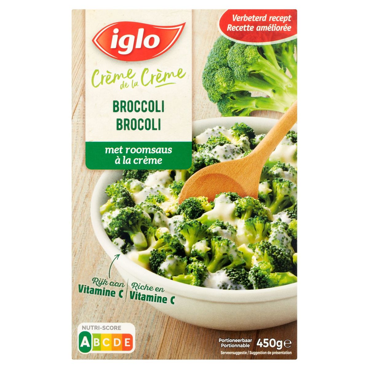 Iglo Broccoli met Roomsaus 450 g