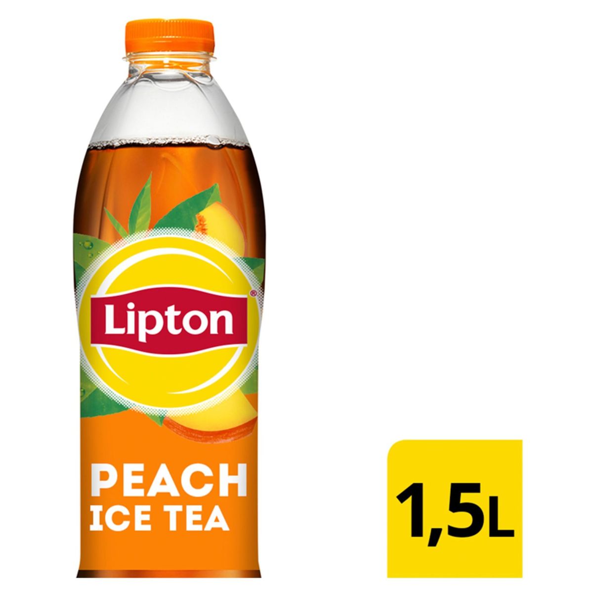 Lipton Iced Tea Thé Glacé Non Pétillant Pêche Faible en calories 1.5L