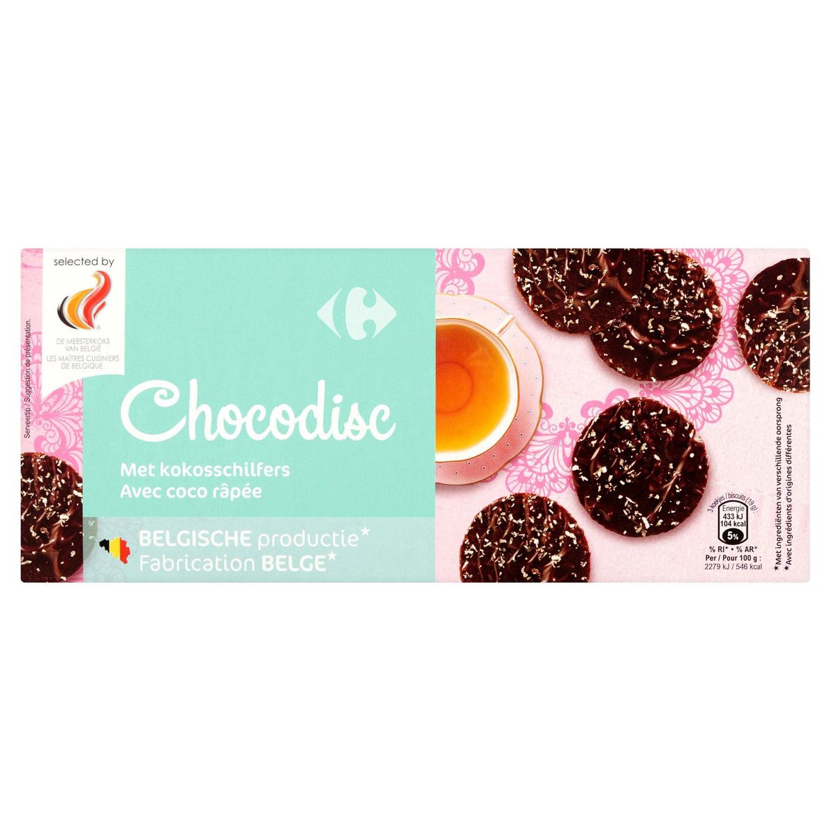 Carrefour Chocodise avec Coco Râpée 175 g