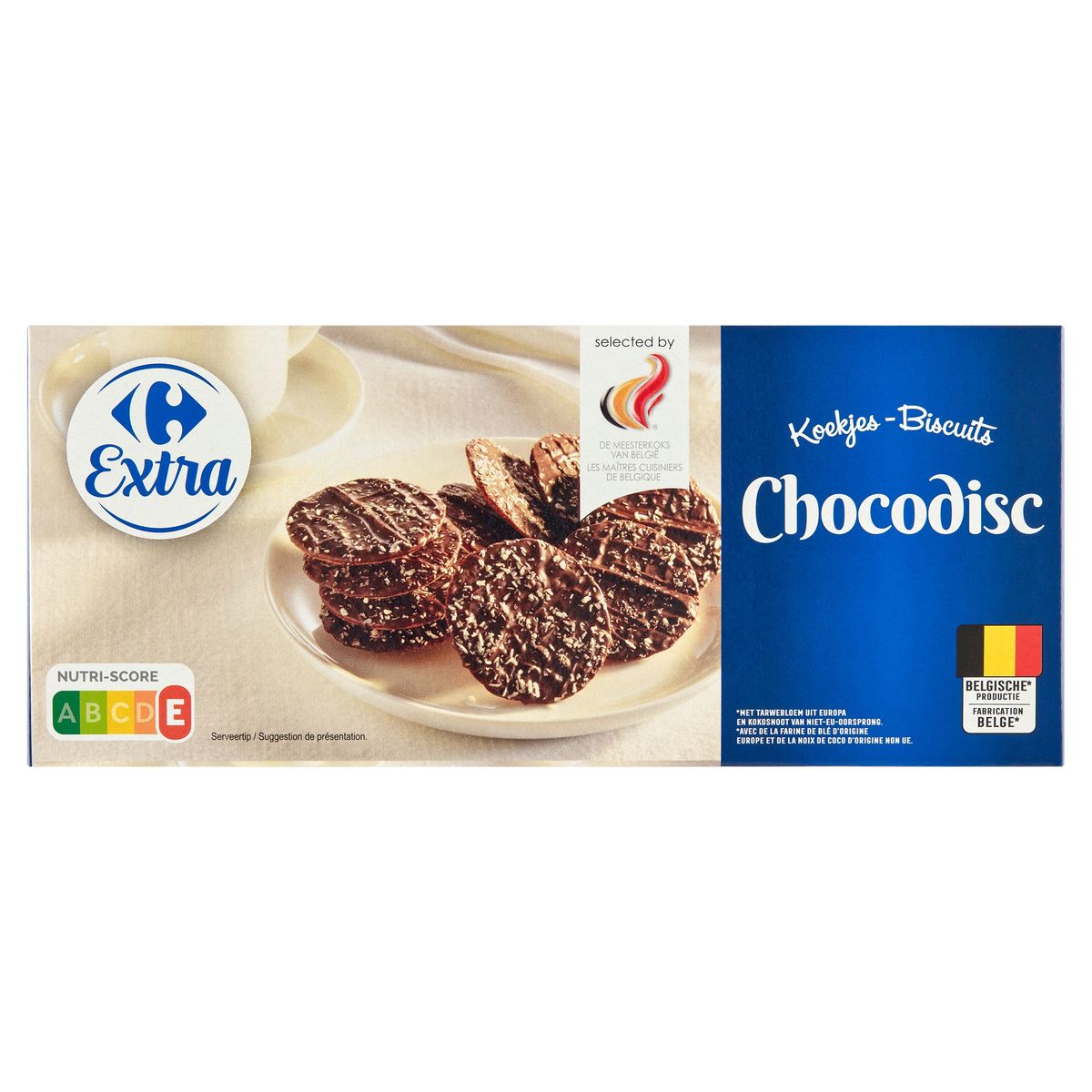 Carrefour Extra Biscuits Chocodisc 175 g