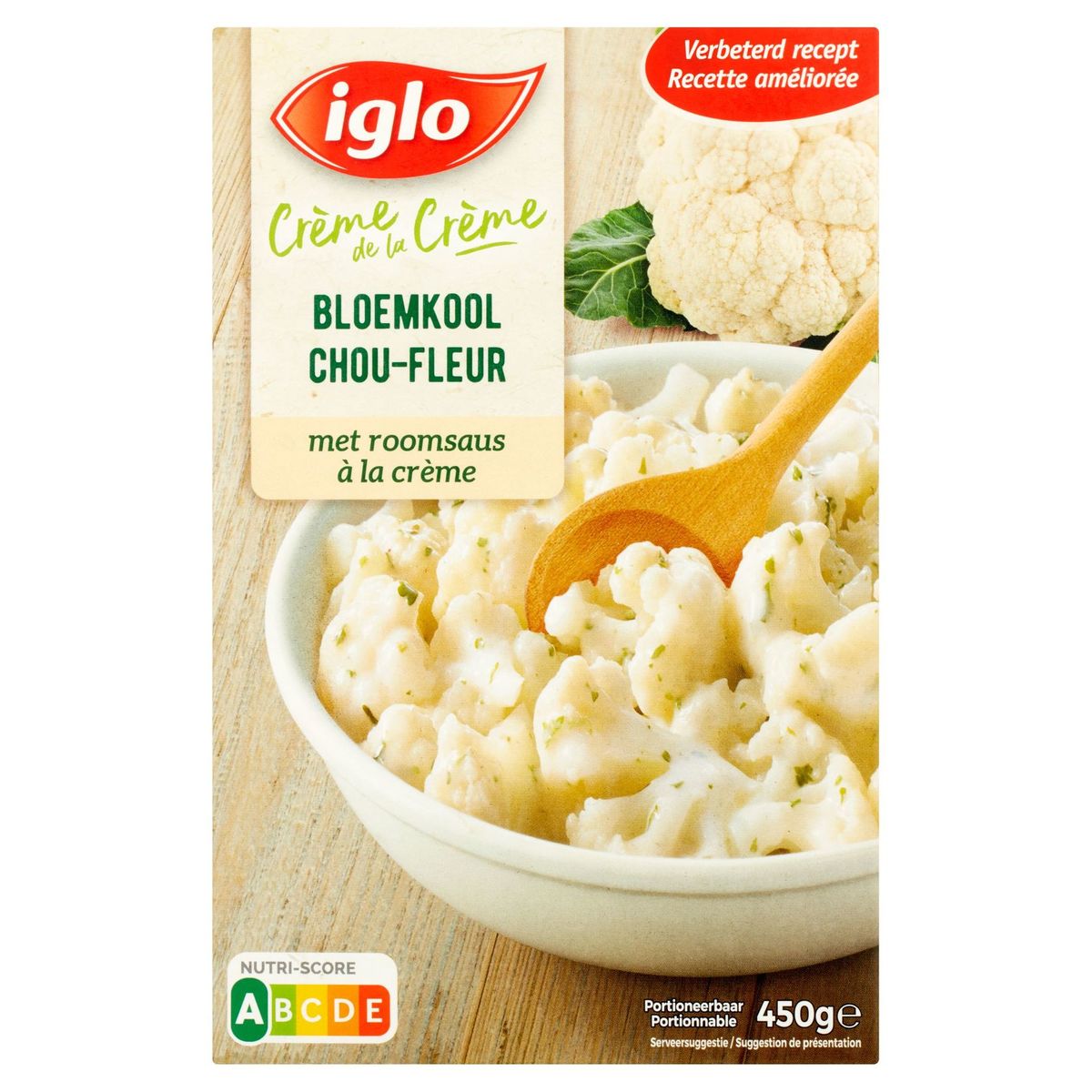 Iglo Chou-Fleur à la Crème 450 g