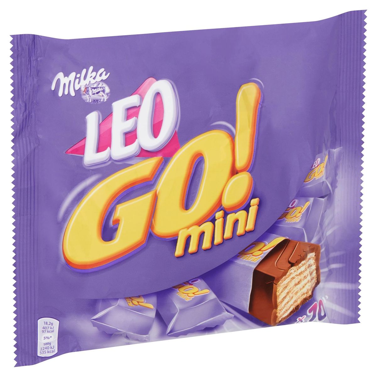 Milka LEO GO Mini Biscuits Au Chocolat 182 g