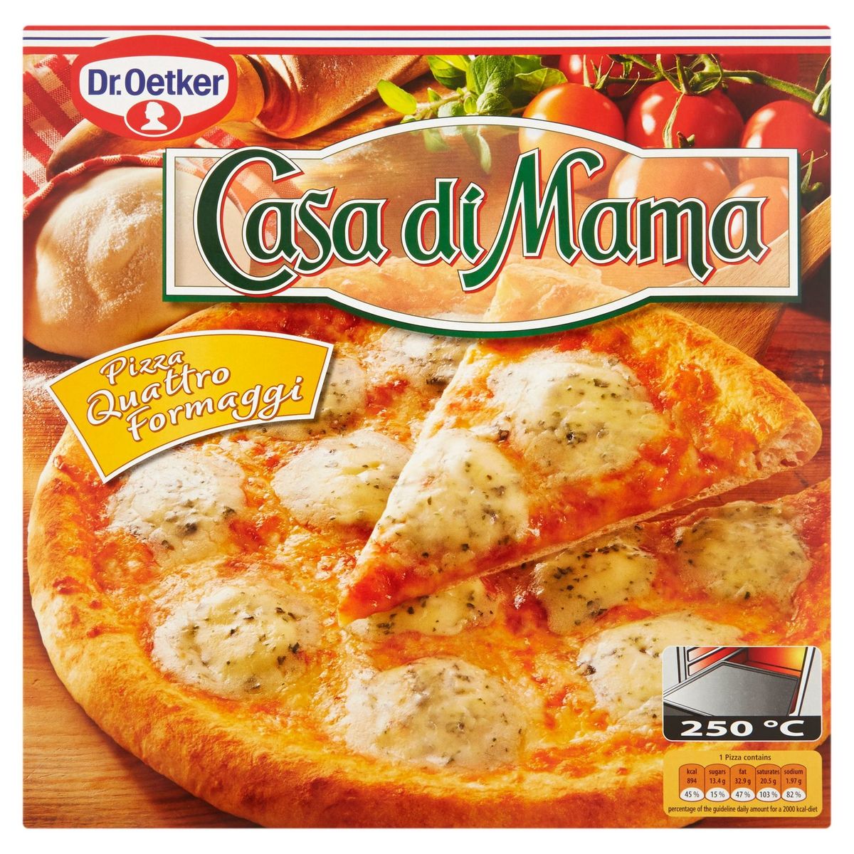 Dr. Oetker Casa di Mama Pizza Quattro Formaggi 410 g