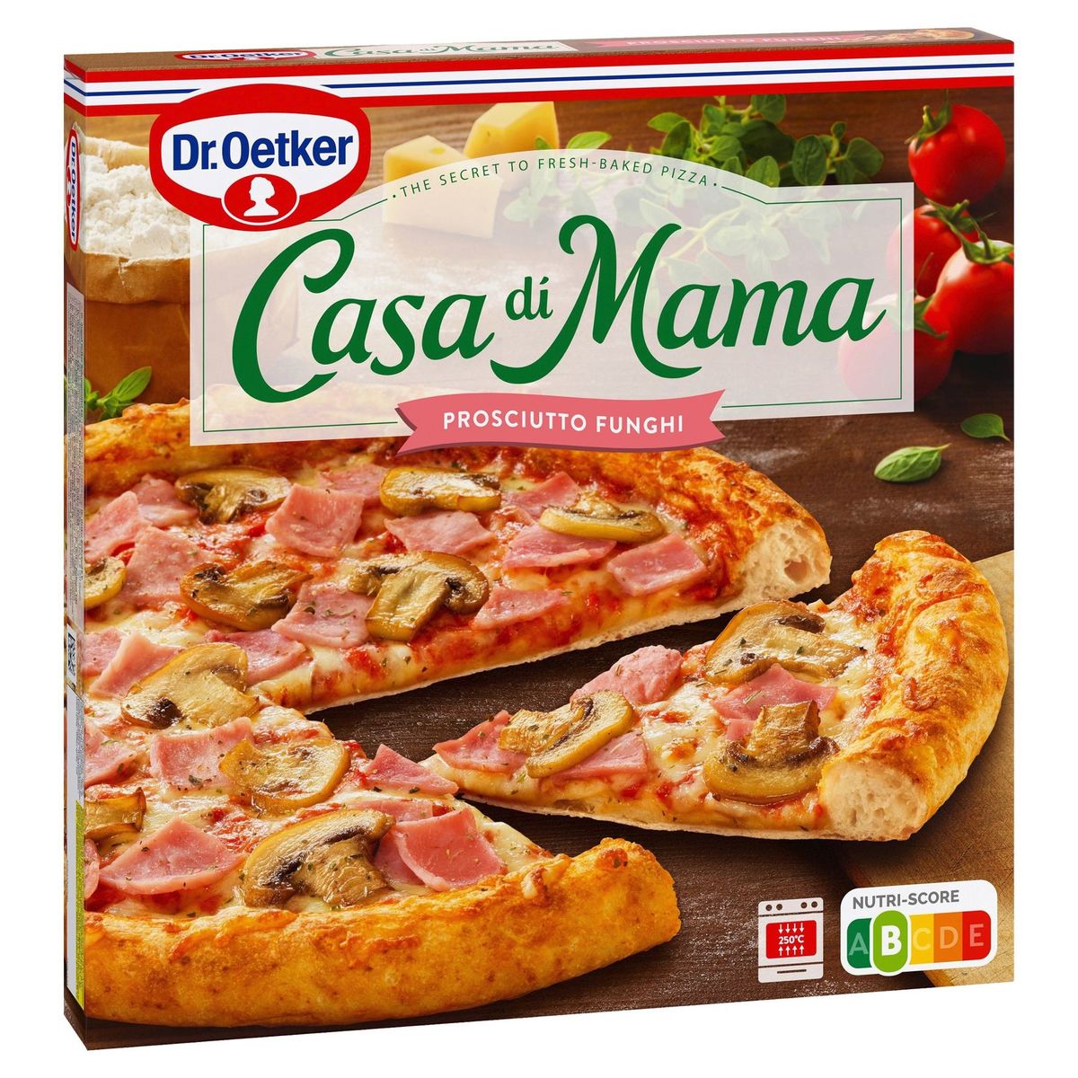 Dr. Oetker Casa di Mama Pizza Prosciutto Funghi 405 g
