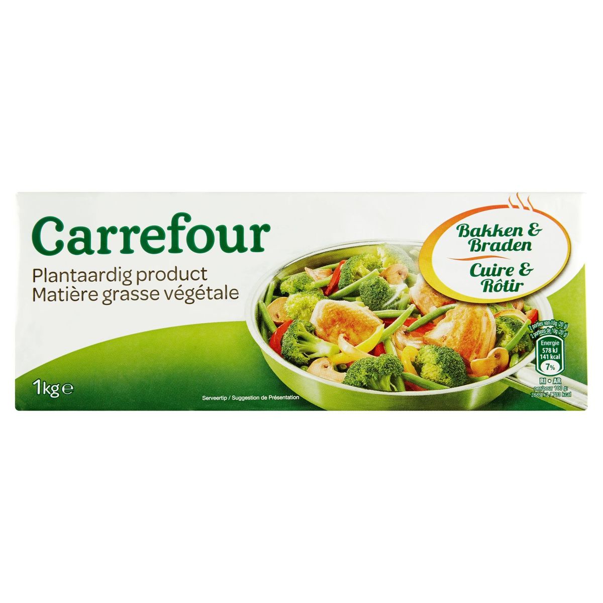 Carrefour Matière Grasse Végétale Cuire & Rôtir 1 kg