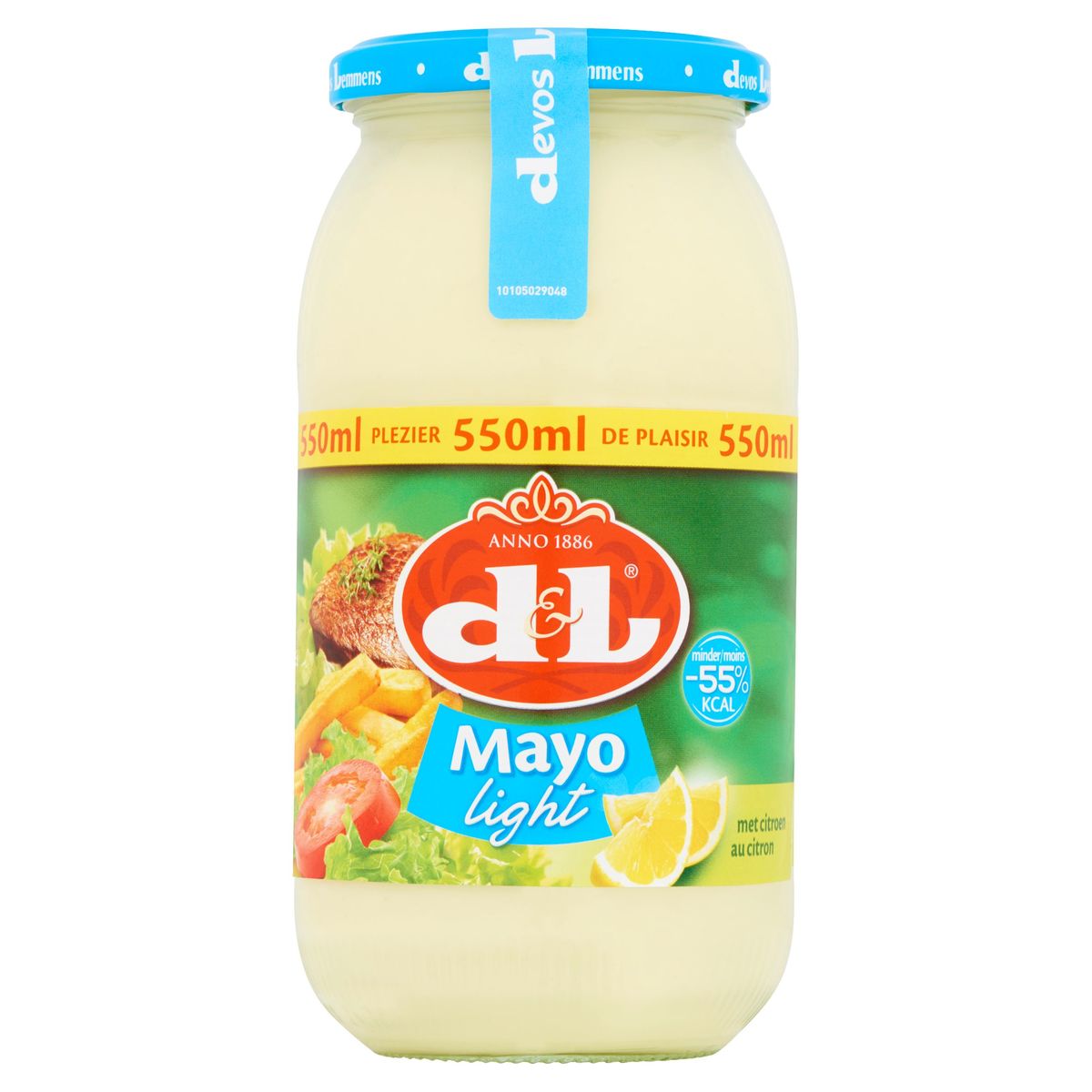 Devos Lemmens Mayo Light au Citron 550 ml