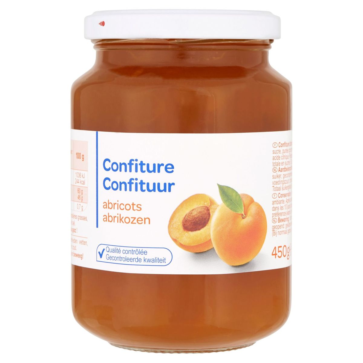 Confiture Abricots 450 g Carrefour Site