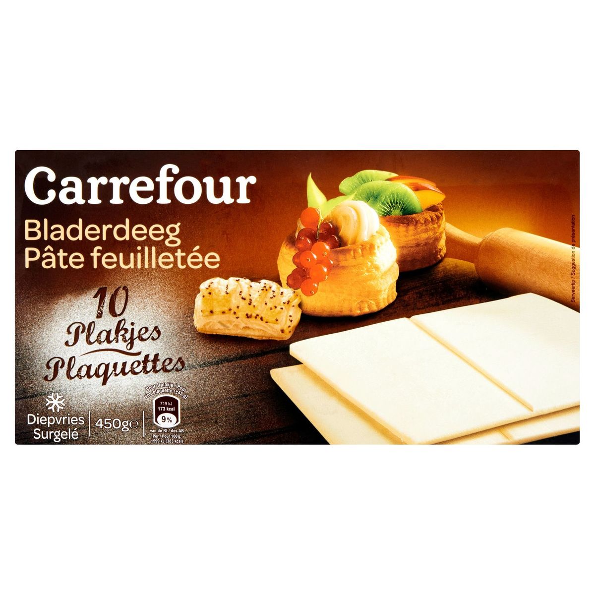 Carrefour Pate Feuilletee Plaquettes 10 X 45 G Carrefour Site