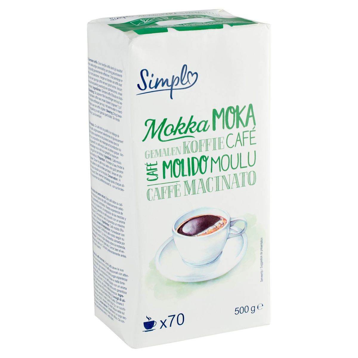 Simpl Moka Café Moulu 500 g