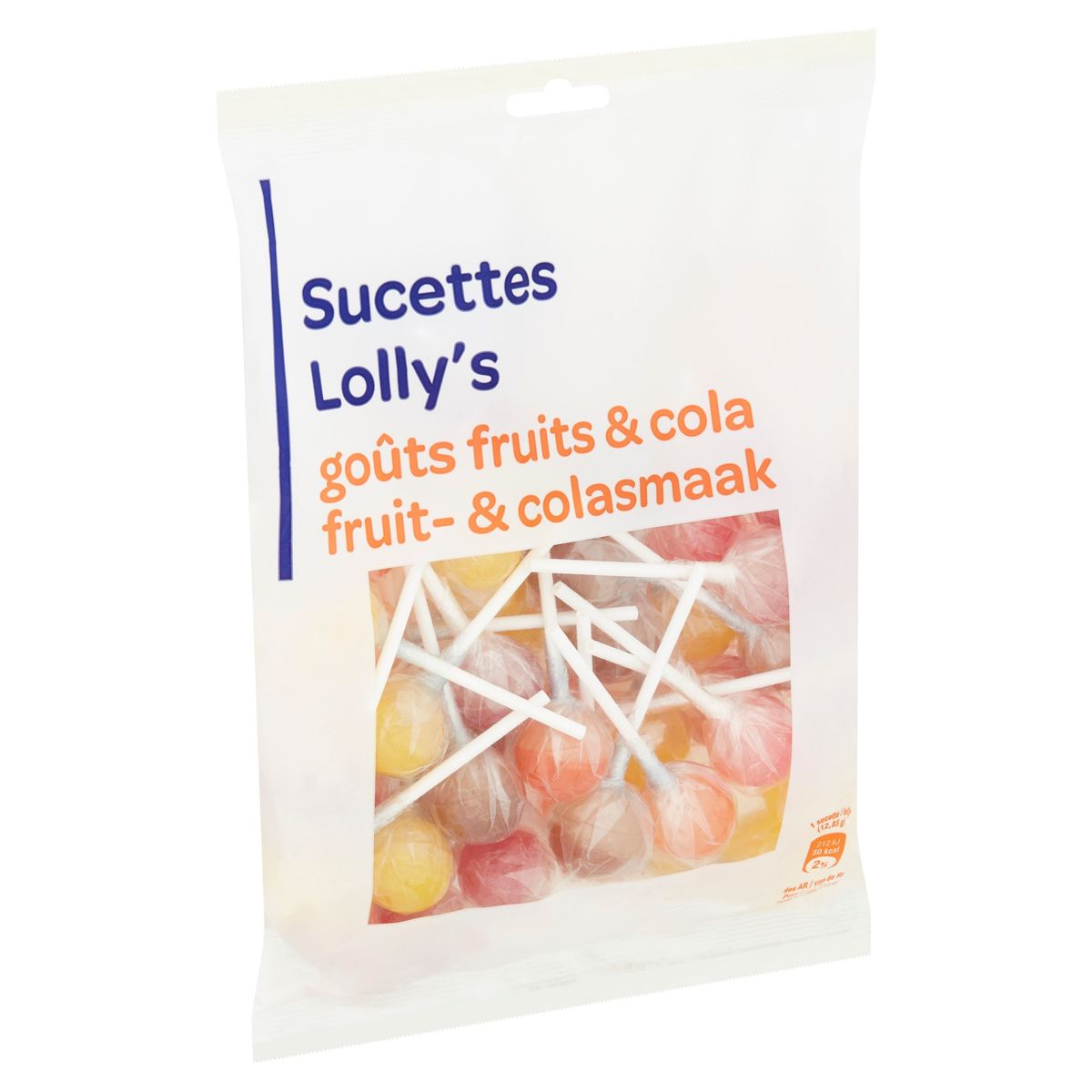 Sucettes Goûts Fruits & Cola 500 g