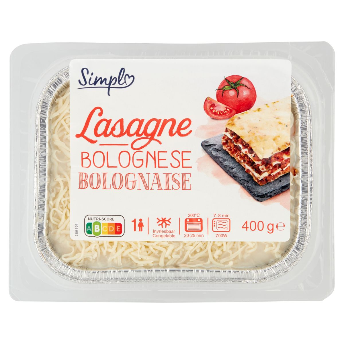 Simpl Lasagne Bolognaise 400 g