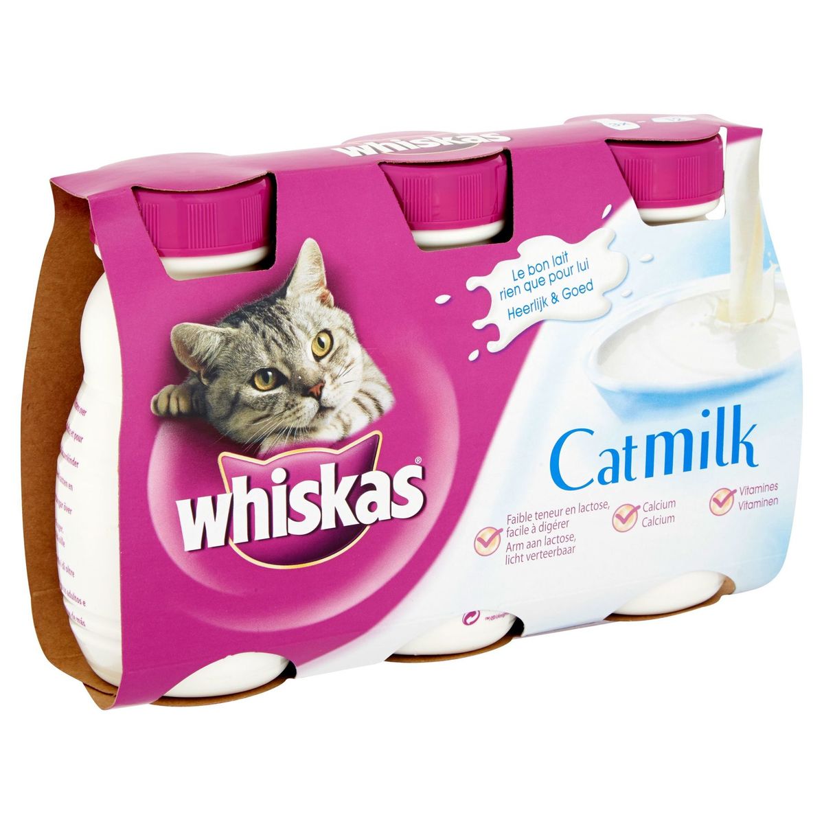 Catmilk Whiskas Lait Pour Chat 3 X 0 Ml Carrefour Site