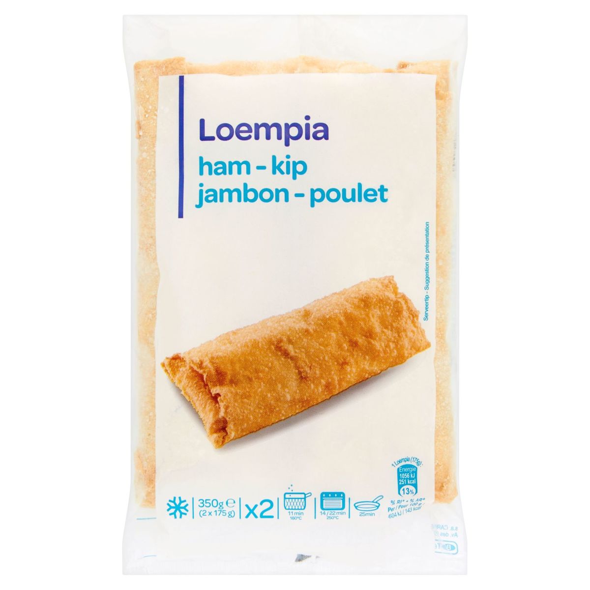 Loempia Jambon - Poulet 2 x 175 g