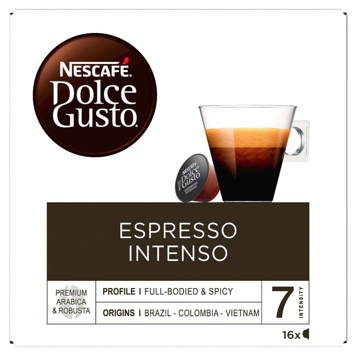 Nescafé Dolce Gusto Espresso Intenso 16 Capsules