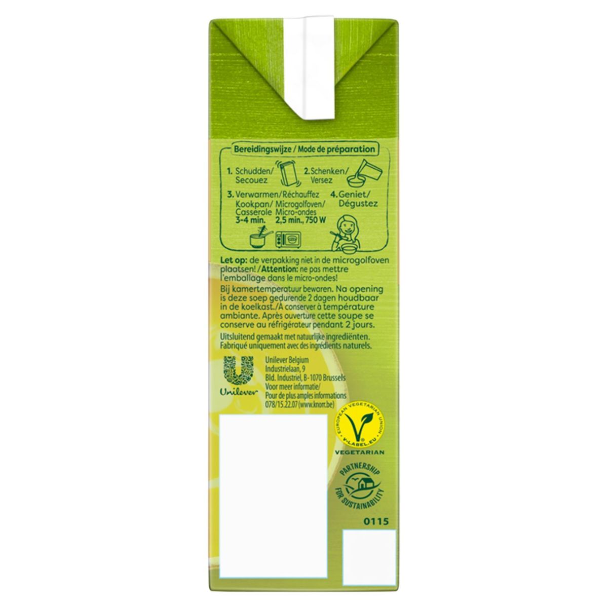 Knorr Classics Tetra Soupe Douceur de 8 Légumes 500 ml