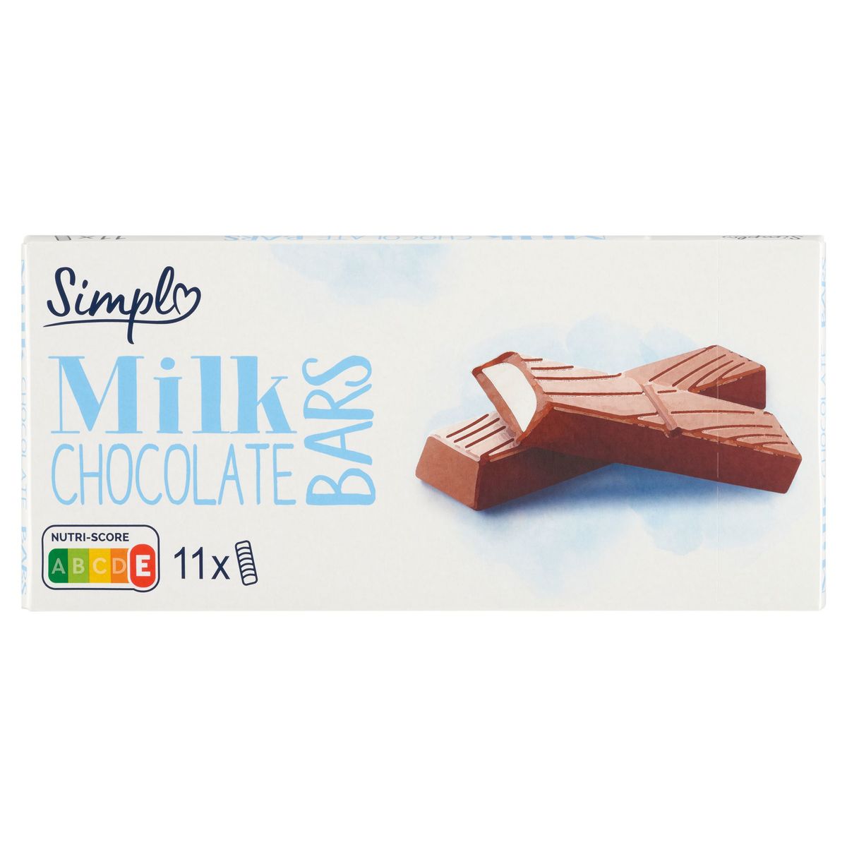 Carrefour Discount 11 Maxi-Barres Chocolat au Lait Extra-Fin 200 g