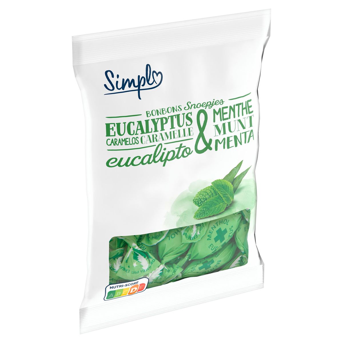 Simpl Snoepjes Eucalyptus & Munt 240 g