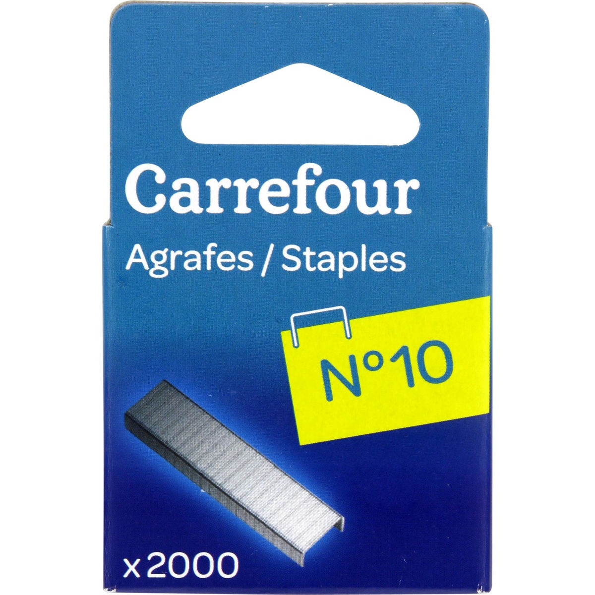 Carrefour 1 doos met 2000 nietjes