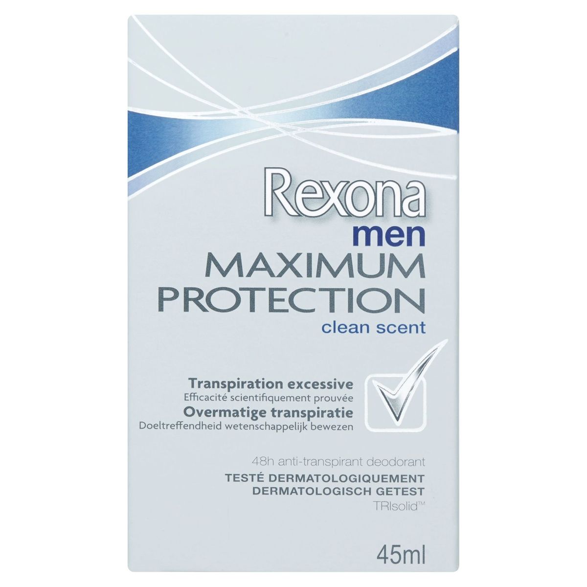 Rexona Men Cream Deodorant Max Pro Clean Scent 45ml