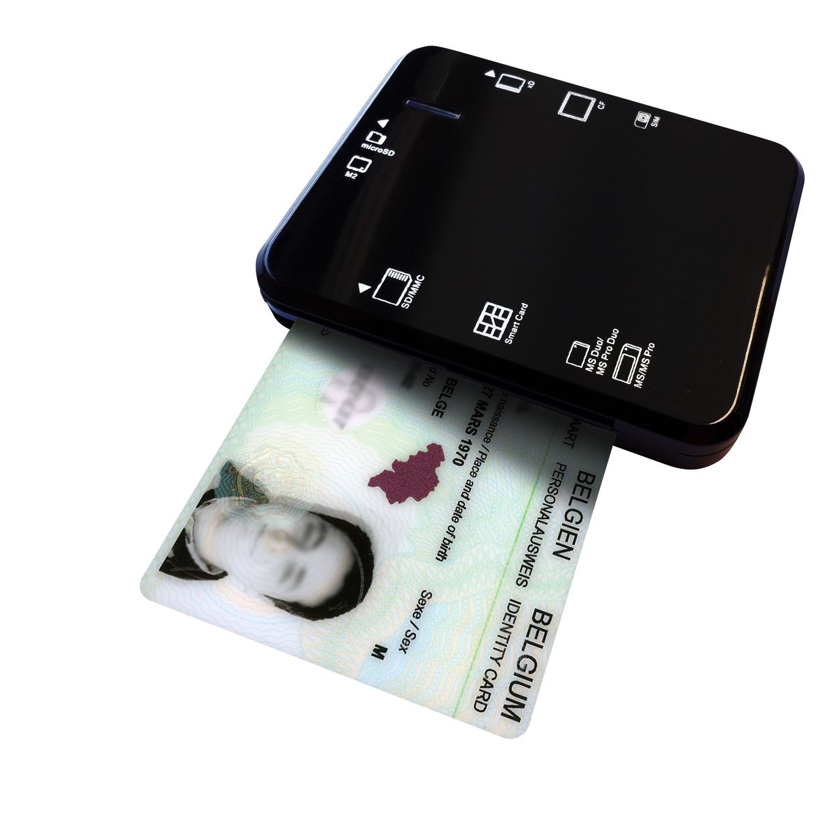 HMC - Alles-in-één Kaartlezer Elektronische Identiteitskaart (eID)