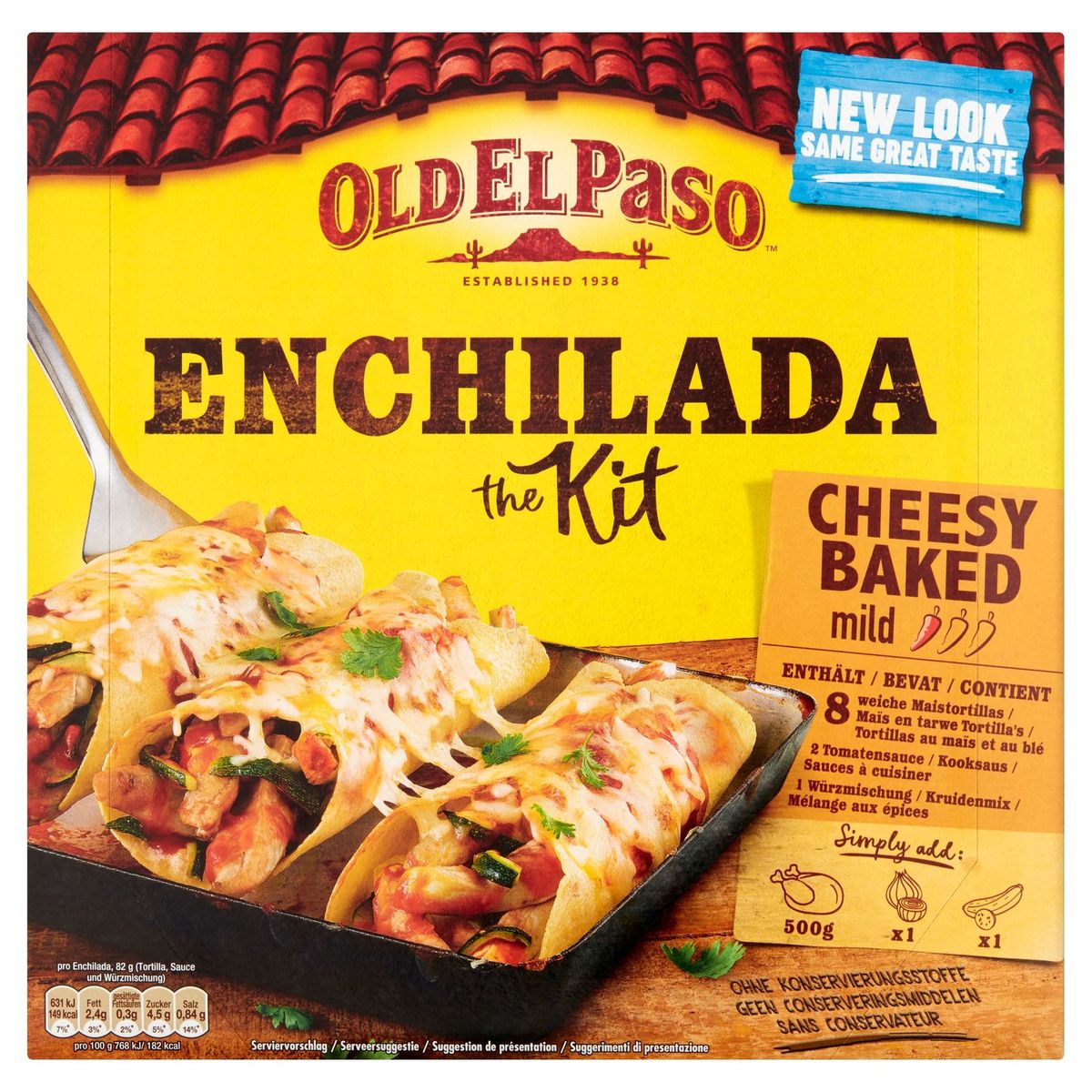 Old El Paso Enchilada the Kit Cheesy Baked 657 g