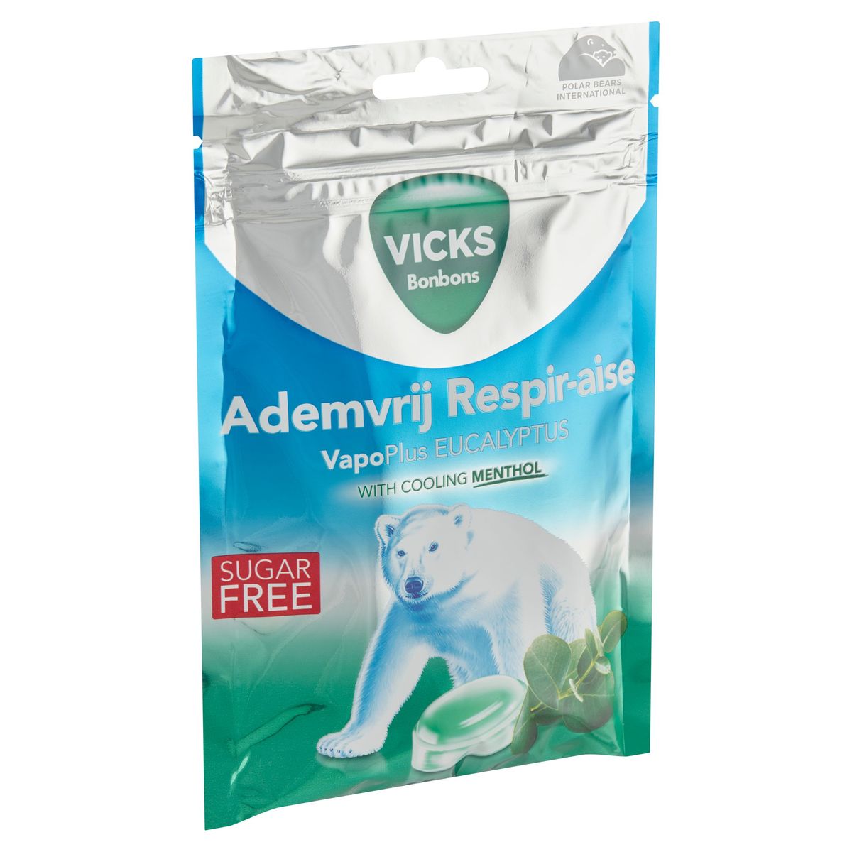 Vicks Bonbons Respir-Aise VapoPlus Eucalyptus 72 g
