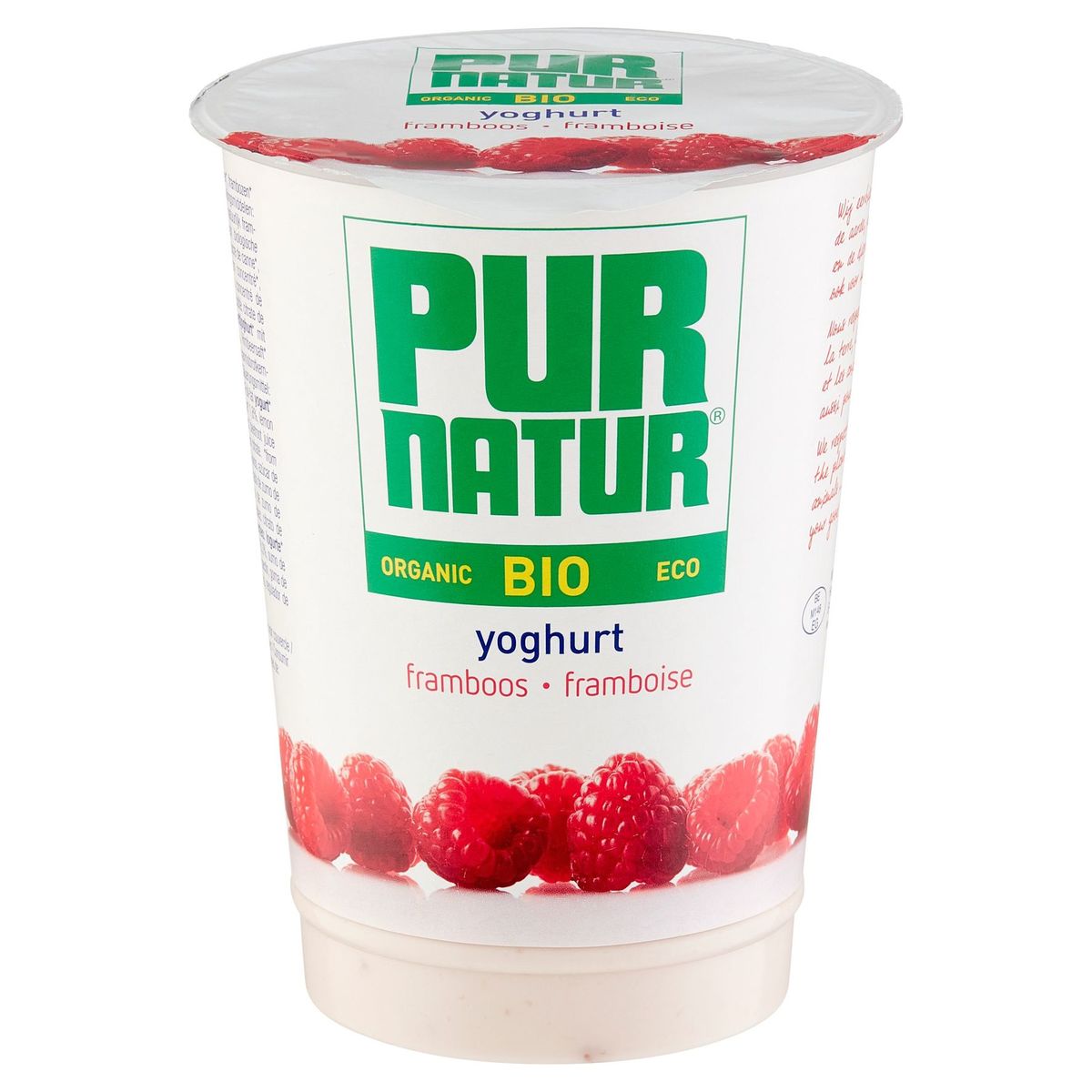 Pur Natur Yoghurt Framboise 500 g