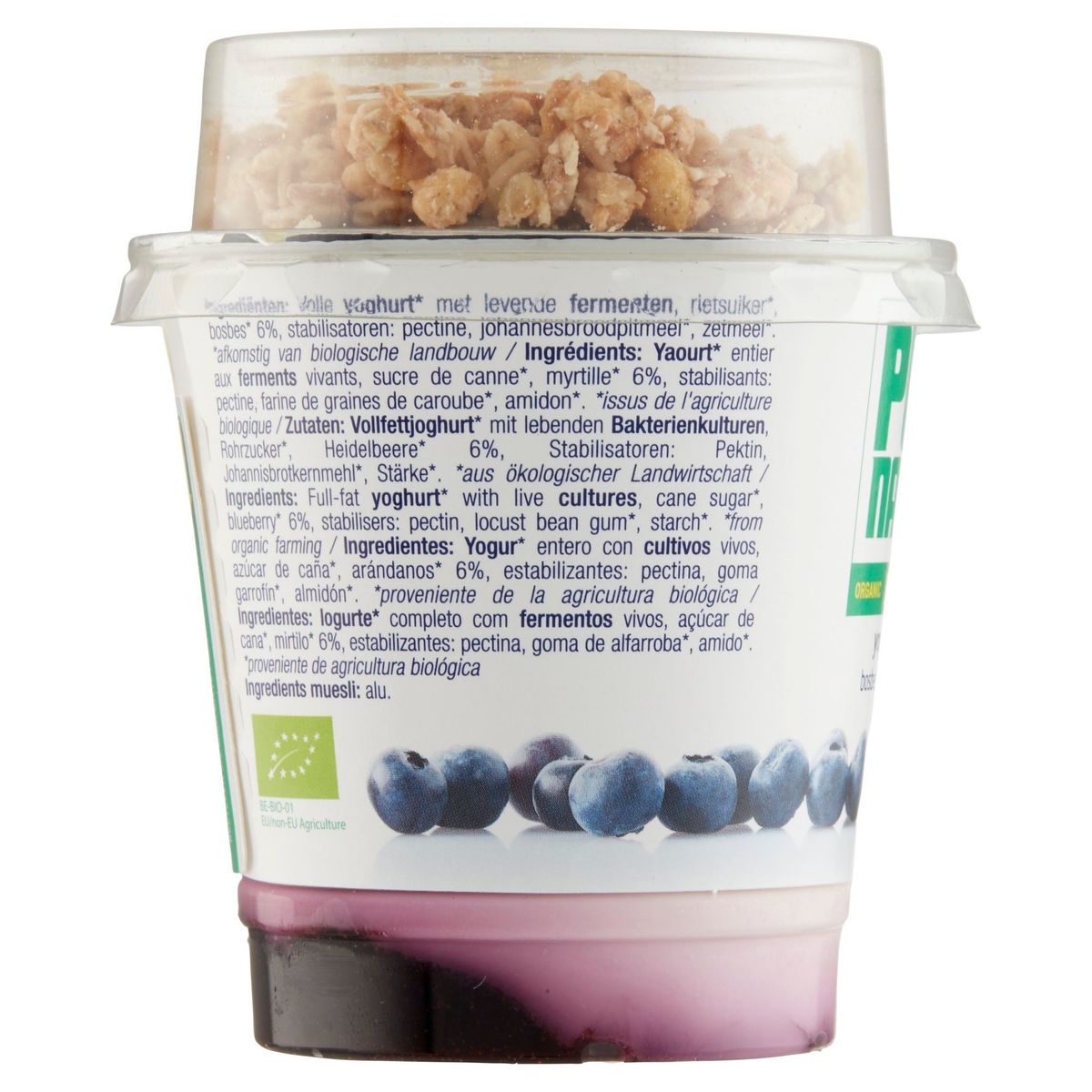 Pur Natur Bio Yoghurt Myrtille 160 g