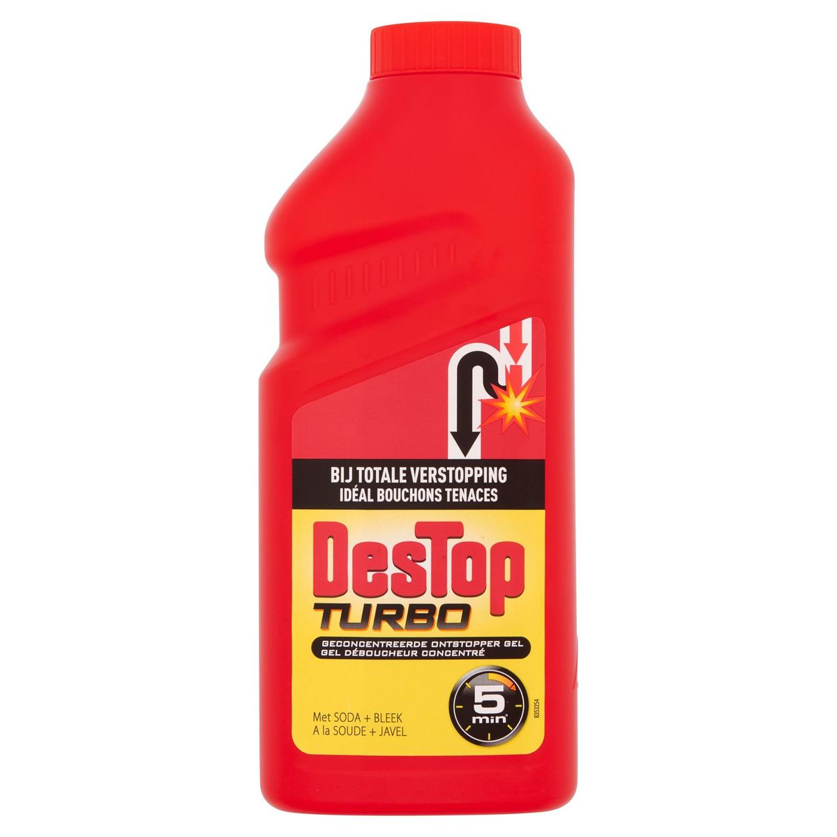 Destop Turbo Ontstopper in 5 minuten 500 ml