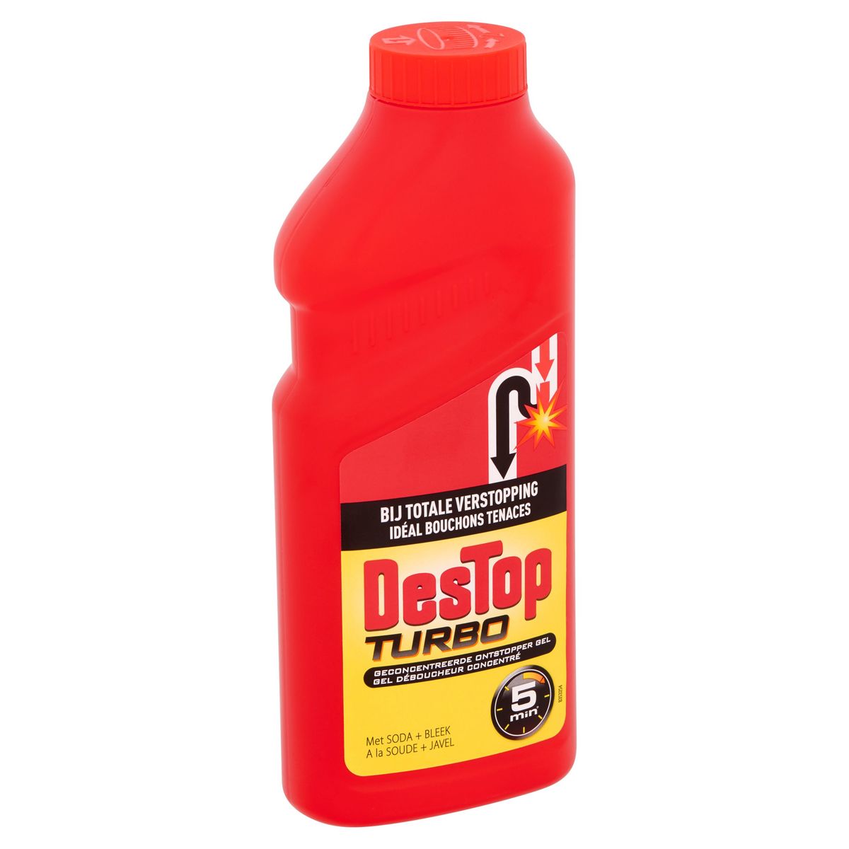 Destop Turbo Gel Déboucheur Concentré 500 ml