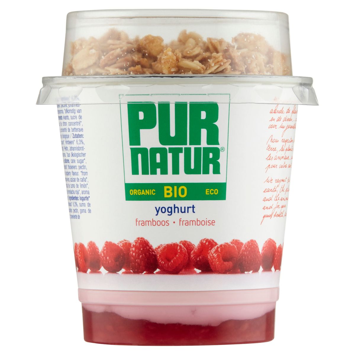 Pur Natur Bio Yoghurt Framboise 160 g