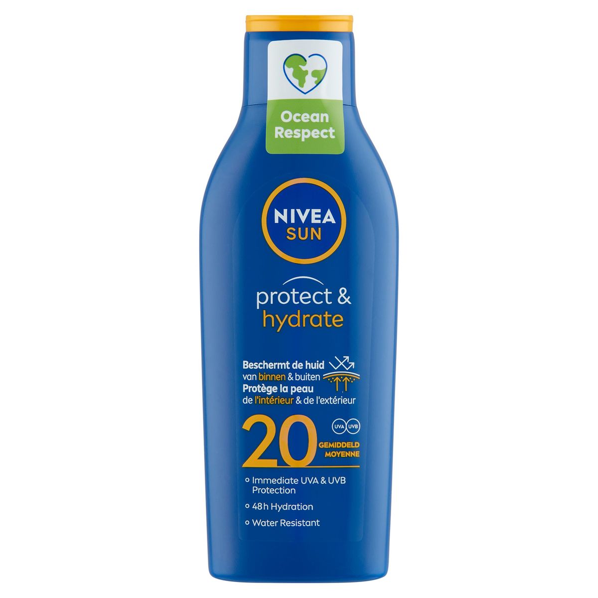 Nivea Sun Protect & Hydrate Protection Solaire 20 Moyenne 200 ml
